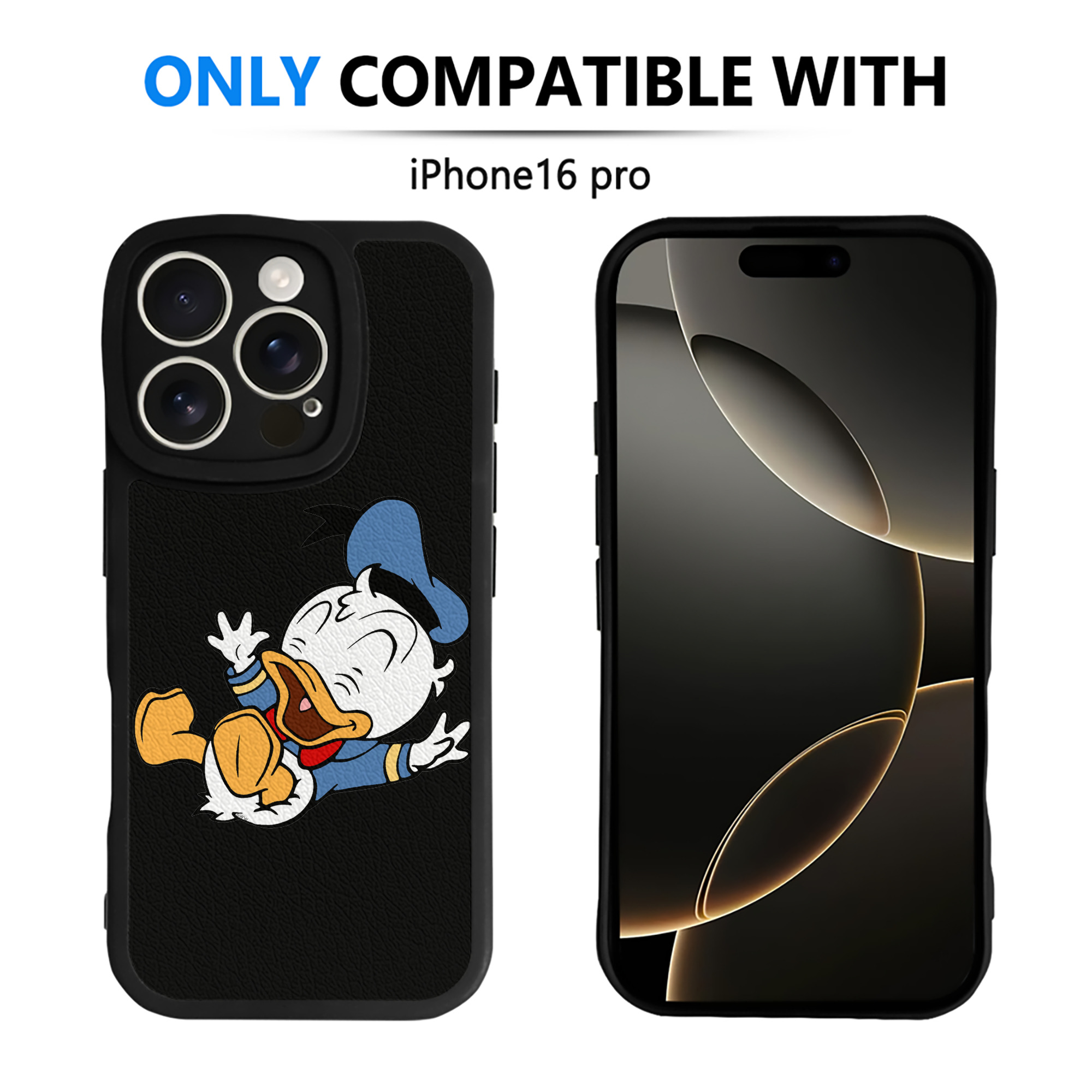 （画像用） ミッキーマウス Mickey Mouse 【iPhone 16シリーズ対応】シリコンスマホケース（レザー調） 材質：シリコン